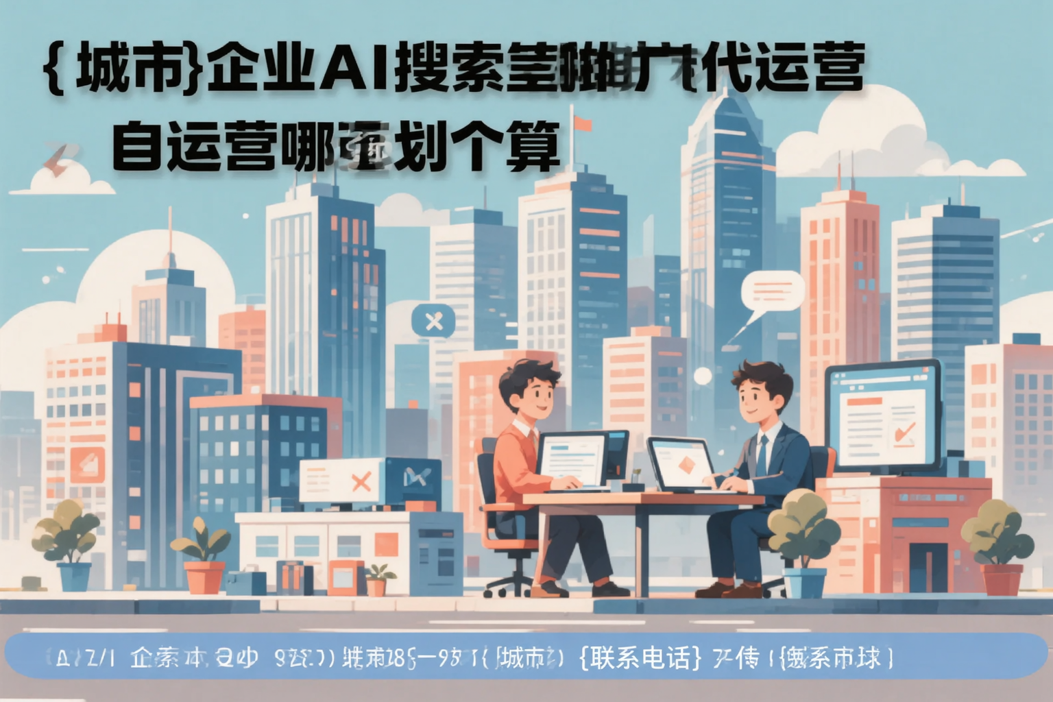 驻马店企业AI搜索推广代运营和自运营哪个更划算