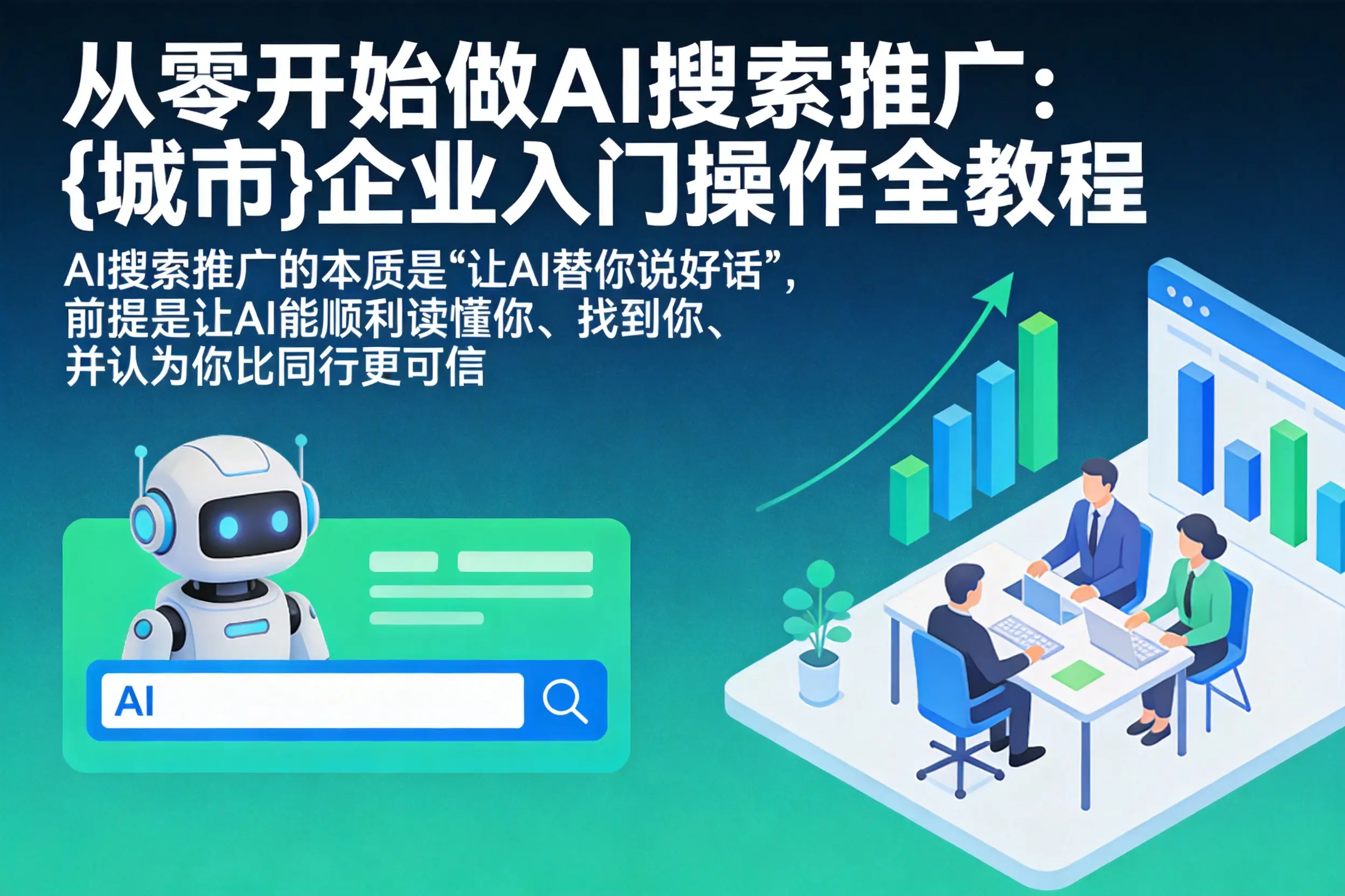 从零开始做AI搜索推广:驻马店企业入门操作全教程