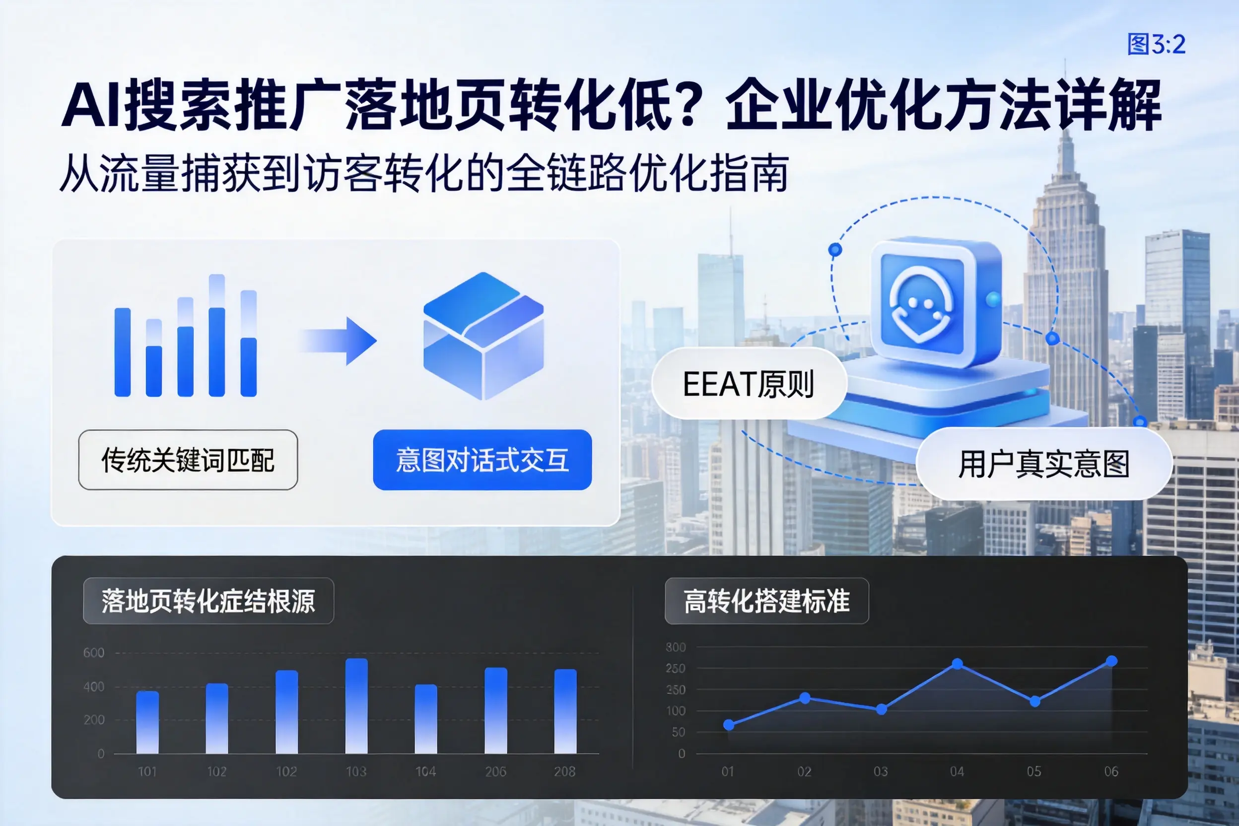 AI搜索推广落地页转化低？驻马店企业优化方法详解