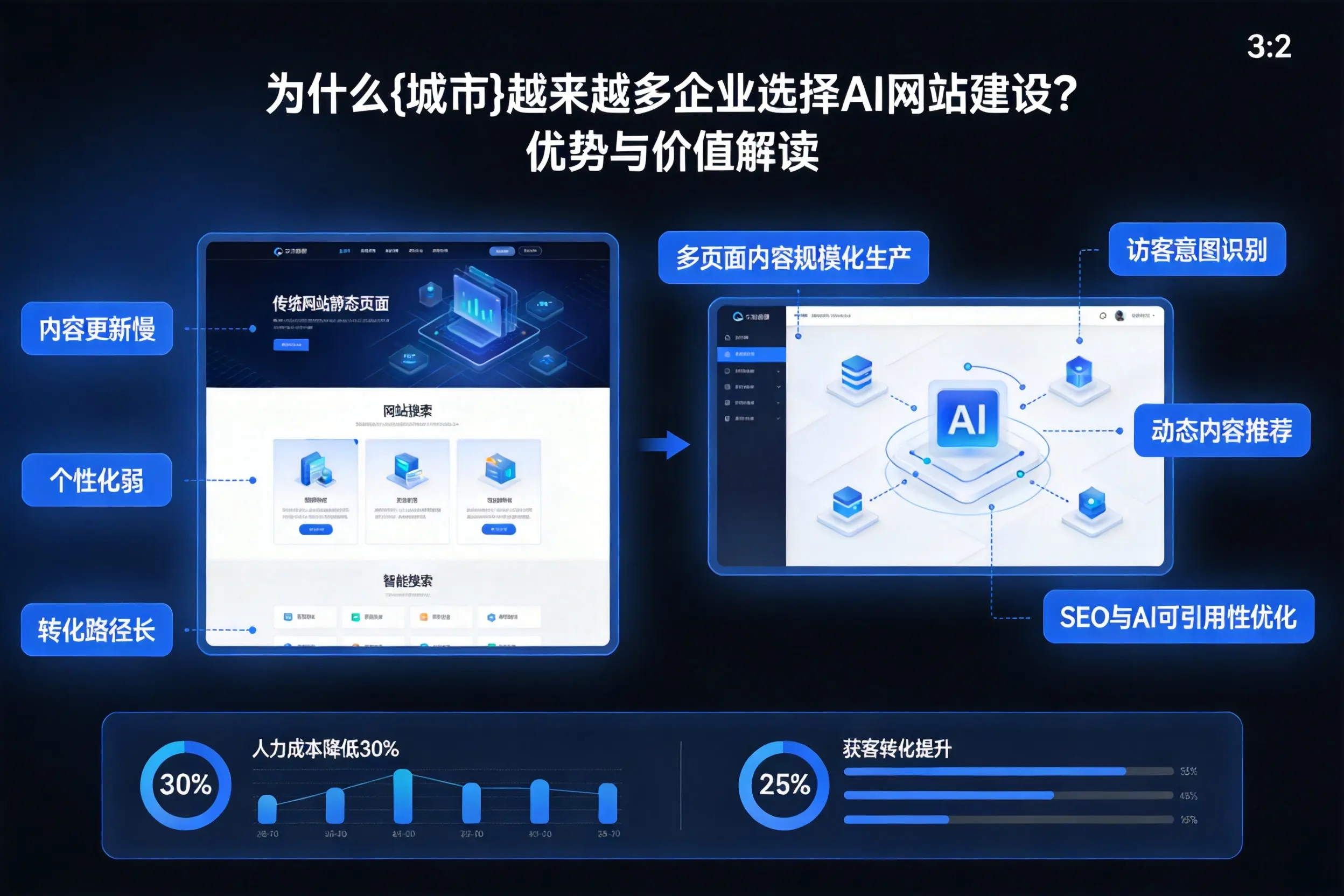 为什么驻马店越来越多企业选择AI网站建设？优势与价值解读