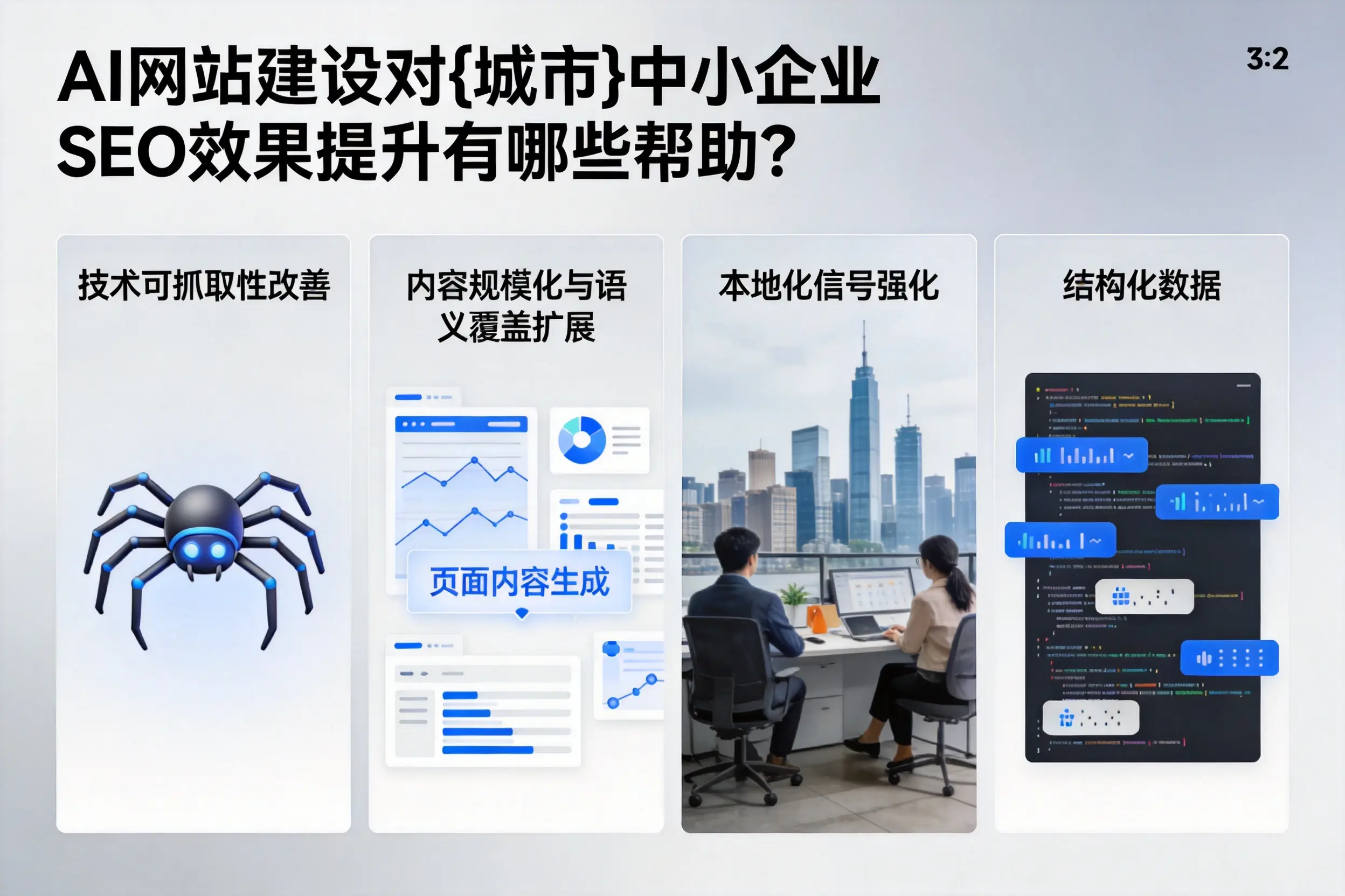 AI网站建设对驻马店中小企业SEO效果提升有哪些帮助？