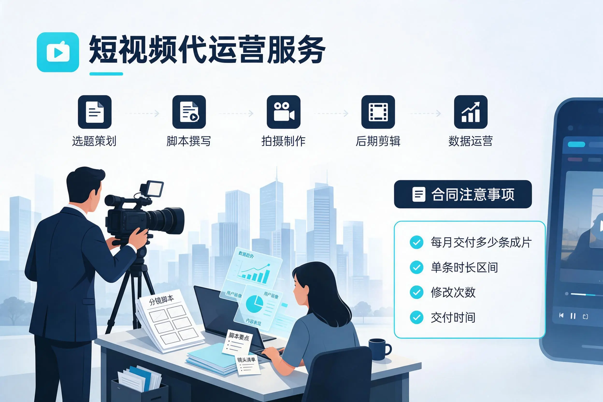 短视频代运营包含哪些服务？驻马店企业常见问题科普