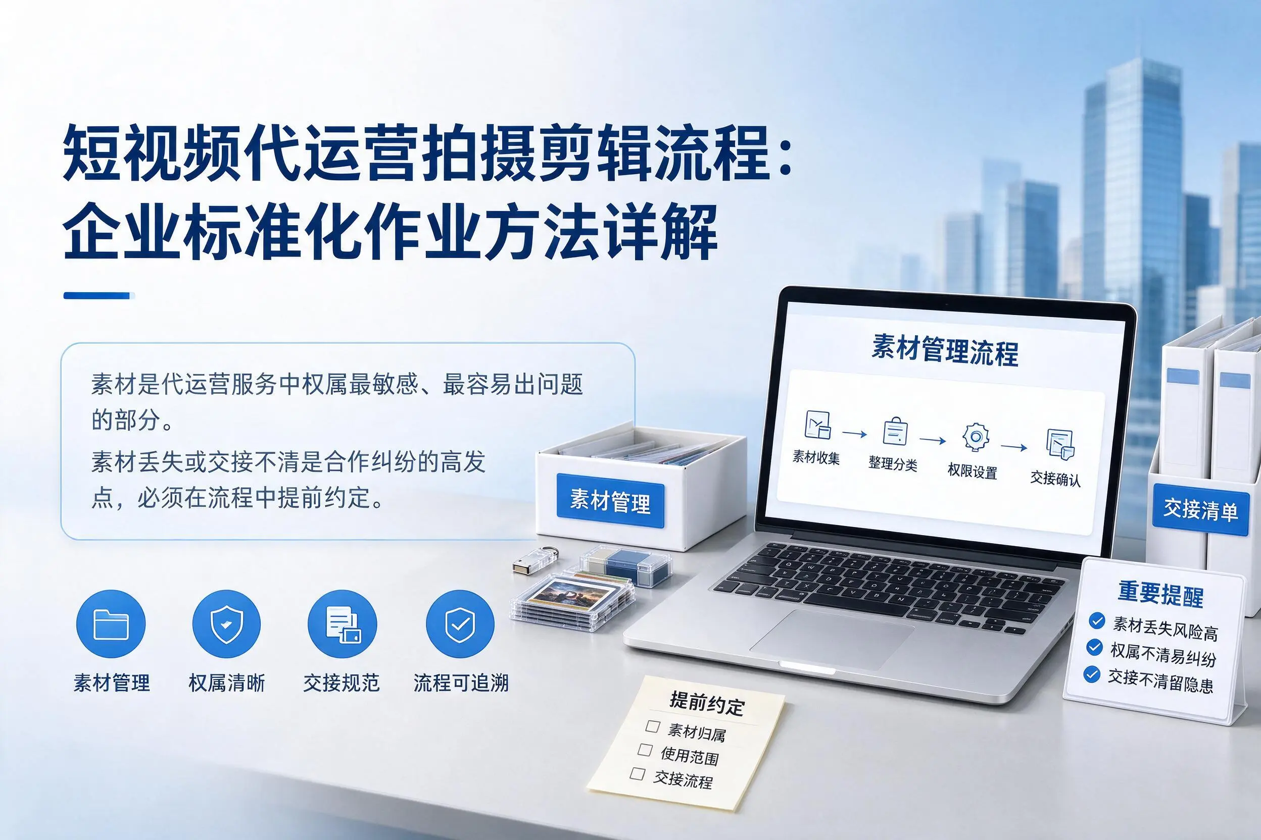 短视频代运营拍摄剪辑流程:驻马店企业标准化作业方法详解