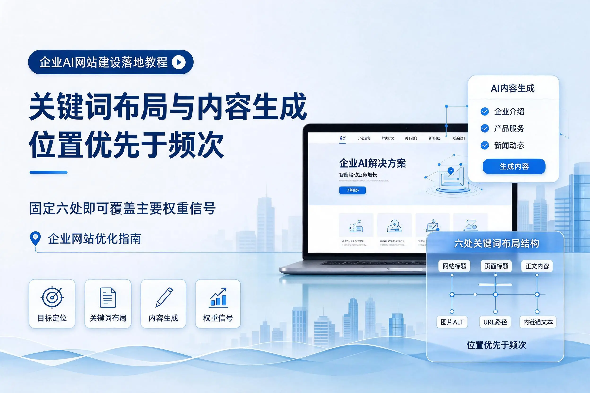 驻马店企业AI网站建设落地教程:关键词布局与内容生成