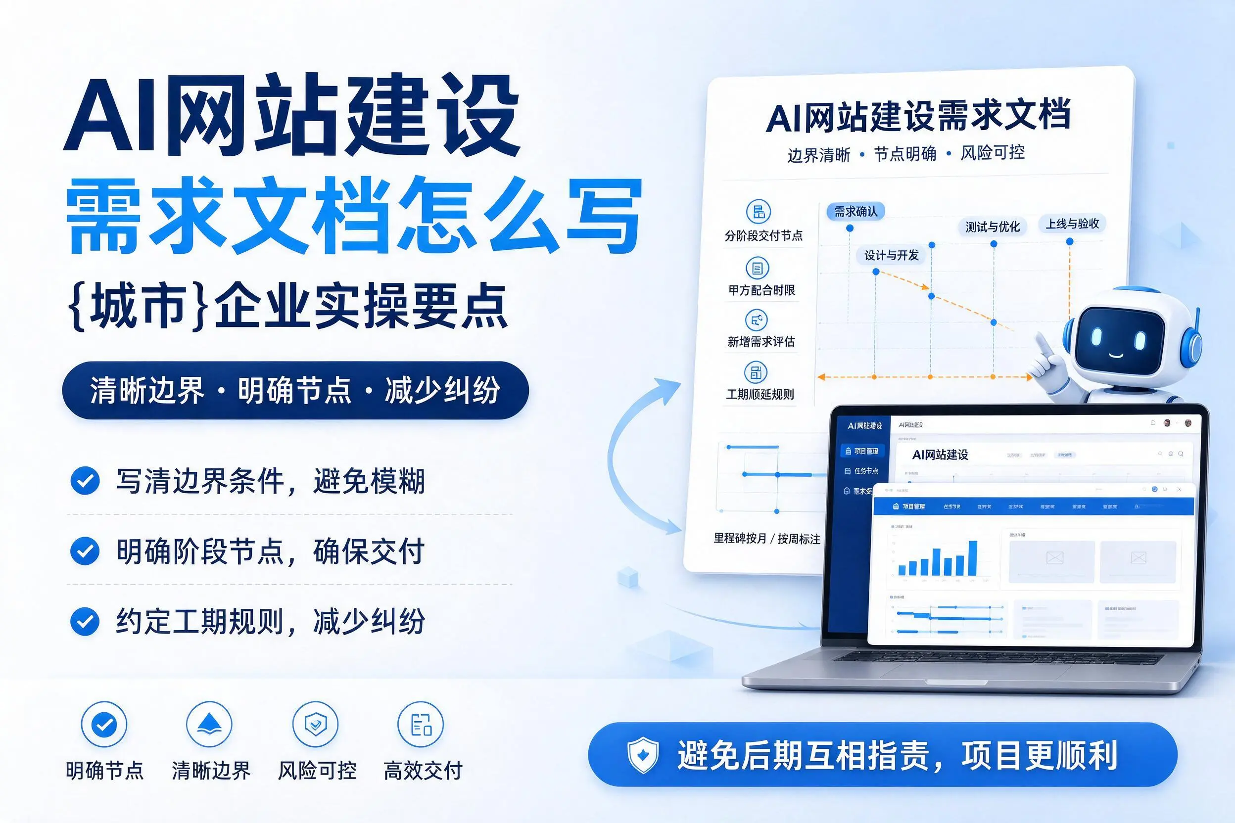 AI网站建设需求文档怎么写,驻马店企业实操要点